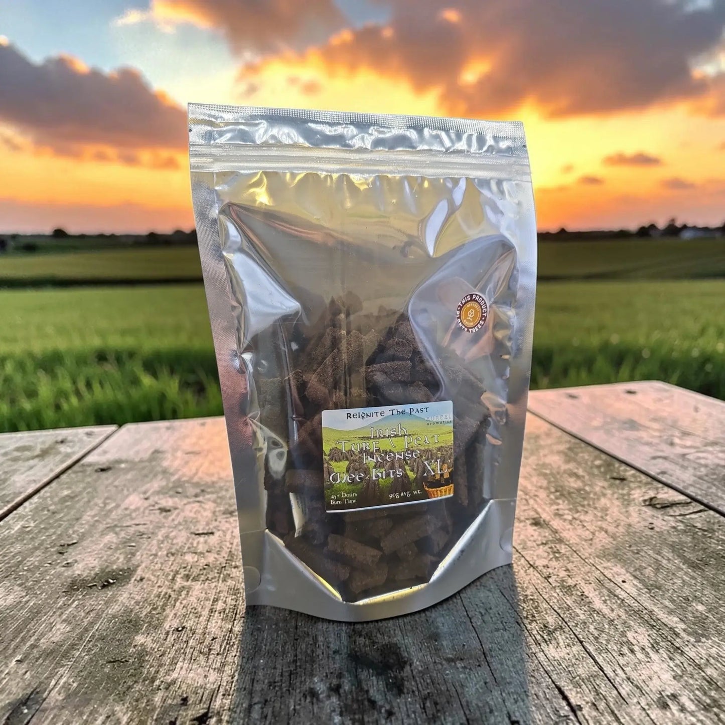 Irish Peat Incense Bulk Wee Bits 90g - The smell of Ancient Ireland
