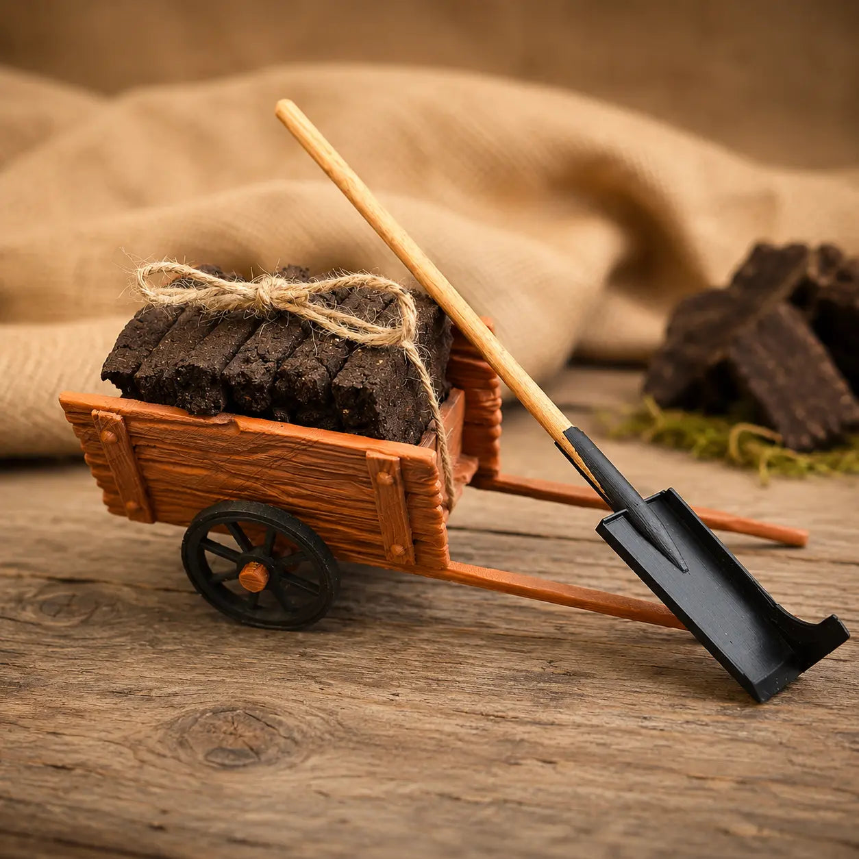Irish Turf Cart and Sleán Set Aureal Aromatics
